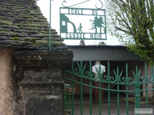 Panneau de l'école