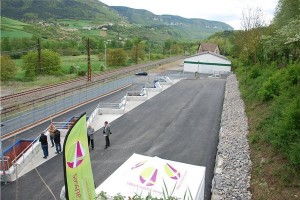 La déchèterie d'Aguessac
